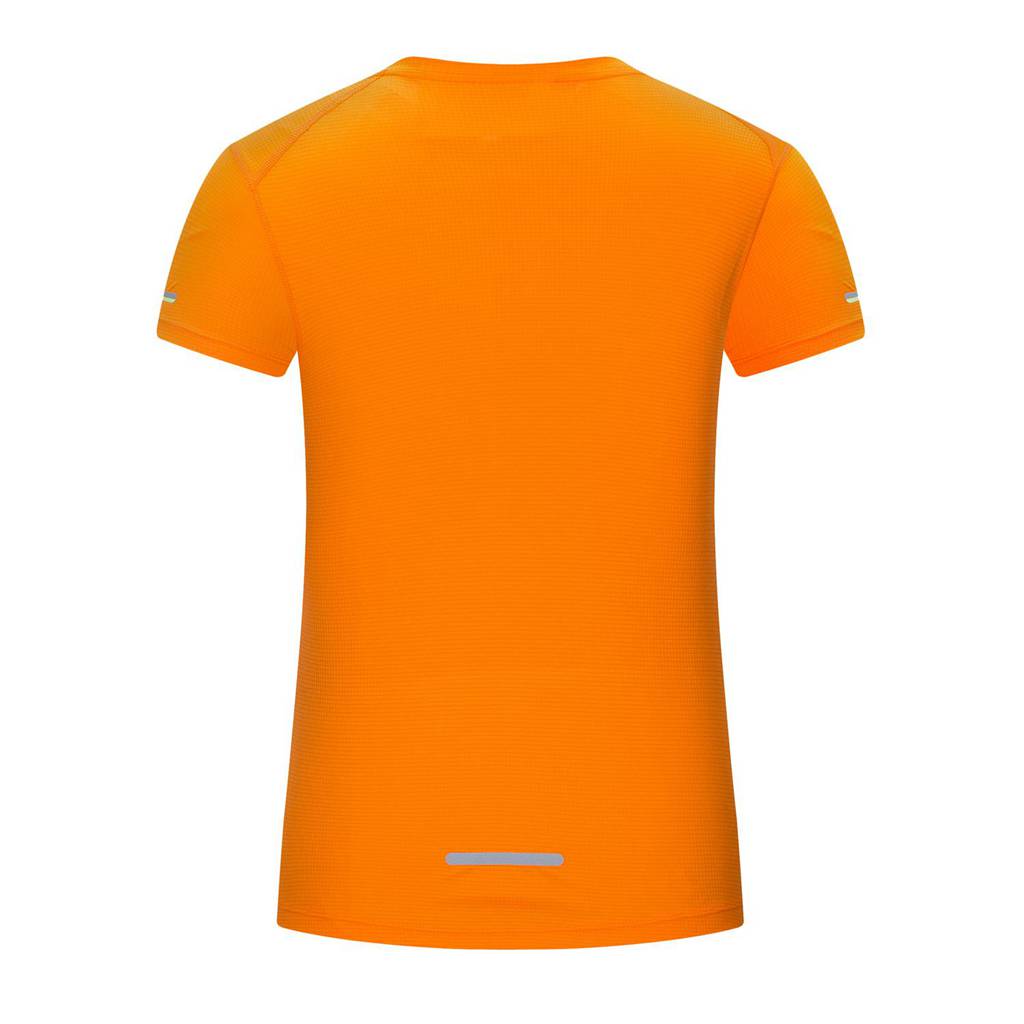 女士運(yùn)動系列-簡約時尚圓領(lǐng)T恤（橘色）